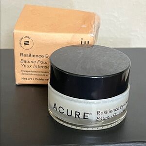 Acure resilience eye balm 0.5 oz new in box